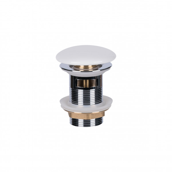 Раковина Qtap Albatross 600х460х180 White з донним клапаном QT01113060CW
