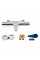 Смеситель для ванны Qtap Votice термостатический QTVOT30T1051GC Chrome