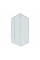 Душова кабіна Qtap Pisces CRM109-11SP5 90-105x90-105 см, скло Pear 5 мм без піддона