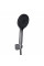 Змішувач для ванни Qtap Vlasta New (з душовим гарнітуром) QTVLA259GMB45643 Gunmetal Black PVD