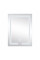 Зеркало Lidz Kubis 600х800 с LED-подсветкой Touch, с антизапотеванием, с диммером, рег. яркости LD78LF9376080