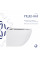 Унітаз підвісний Qtap Jay безободковий Ultra Quiet з сидінням Soft-close QT07335177W