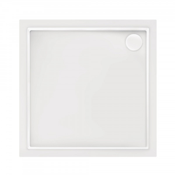 Набір Qtap душова кабіна Taurus CRM1011SC6 Clear 100х100 см + піддон Tern 301112