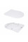 Унітаз підлоговий Qtap Grand Ultra Quiet безобідковий з сидінням Soft-close WHITE QT26228301W
