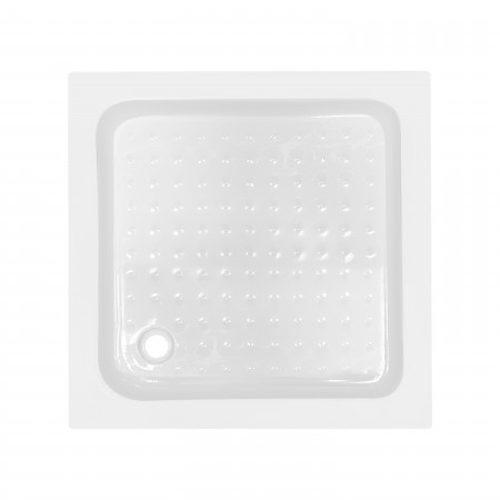 Lidz Душевой поддон KAPIELKA ST80x80х14 низкий квадратный, диаметр слива 52 мм