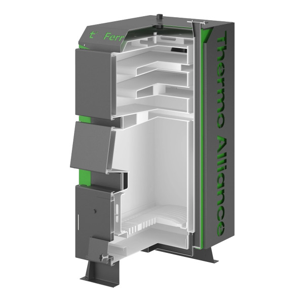 Котел твердотопливный стальной Thermo Alliance Ferrum Plus V 4.0 FSF+ 26