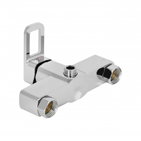 Змішувач для душу Lidz Wawel 010 (з душовим гарнітуром) (k40) LDWAW010CRM45390 Chrome