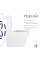 Унітаз підлоговий Qtap Tern Ultra Quiet безобідковий з сидінням Soft-Close QT17222175AUQ1W White
