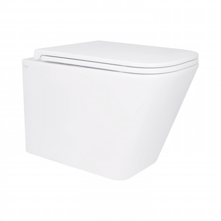 Унитаз подвесной Qtap Tern безободковый с сиденьем Soft-close QT1733052ERW