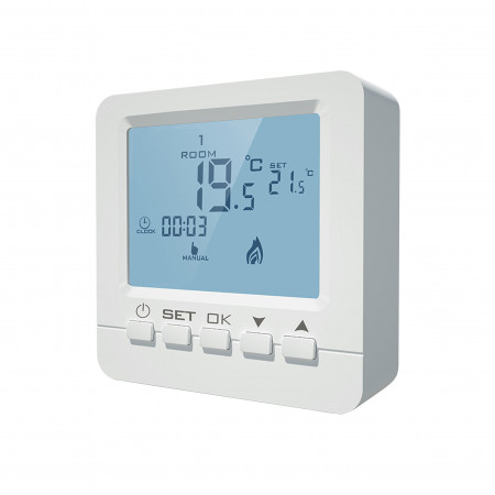 Недельный программируемый термостат Thermo Alliance BHT-002-BW
