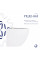 Унітаз підвісний Qtap Robin Ultra Quiet безобідковий з сідінням Soft-close 520x365x365 мм WHITE