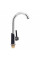Змішувач для кухні Qtap Grand QTGRABCR007F Chrome/Black