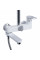 Душова система універсальна Qtap Jay на три споживача (з виливом) QTJAY111CRW45555 Chrome/White