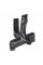 Змішувач для ванни Qtap Vlasta New (з душовим гарнітуром) QTVLA259GMB45643 Gunmetal Black PVD