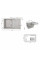 Кухонна мийка Lidz 790x495/230 GRA-09 (LIDZGRA09790495230)