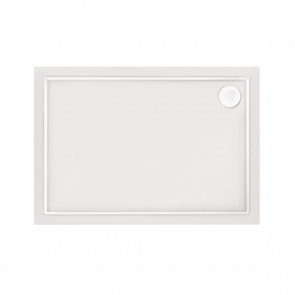 Душовий піддон Qtap Tern 3012812 120x80x12 см + сифон