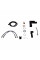 Смеситель для раковины Qtap Gemini (с гигиеническим душем) QTGEM272BLM45690 Black Matt