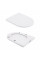 Унітаз підлоговий Qtap Swan Ultra Quiet з сидінням Soft-close 640x360x835 мм QT16222182TW White