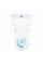 Унітаз підлоговий Qtap Vlasta Ultra Quiet безобідковий з сидінням Soft-close WHITE QT28228300W