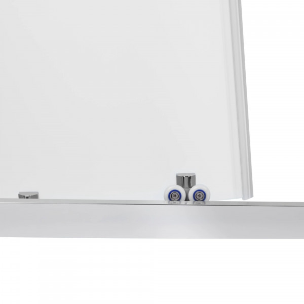 Набір Qtap душова кабіна Taurus CRM1011SC6 Clear 100х100 см + піддон Tern 301112