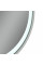 Дзеркало Qtap Gemini 800х700 з LED-підсвічуванням Touch, з антизапотіванням, з димером, рег. темп. кольору (3000-6500K) Reverse QT2578R8071W
