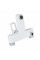 Змішувач для ванни Lidz Wawel 006 (з душовим гарнітуром) (k35) LDWAW006WHI45398 White