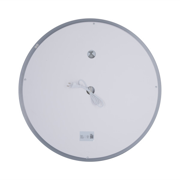 Зеркало Lidz Aria R800 с LED-подсветкой Touch, с антизапотеванием, с диммером, рег. яркости LD78LR800