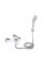 Змішувач для ванни Lidz Latwa 006 (з душовим гарнітуром) (k35) LDLAT006WHI45424 White