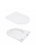 Унітаз-моноблок підлоговий Qtap Swan Ultra Quiet безобідковий з сидінням Soft-close WHITE QT16226080AW