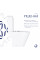 Унітаз підлоговий Qtap Dove Rimless безобідковий з сидінням Soft-close WHITE QT06228380BW