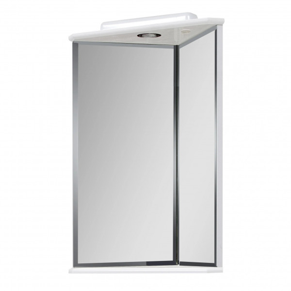 Дзеркало з св. 37*37 кутове,фацет