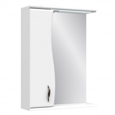 Дз.з св.з шкаф 55 роз, хвиля, біле, Л