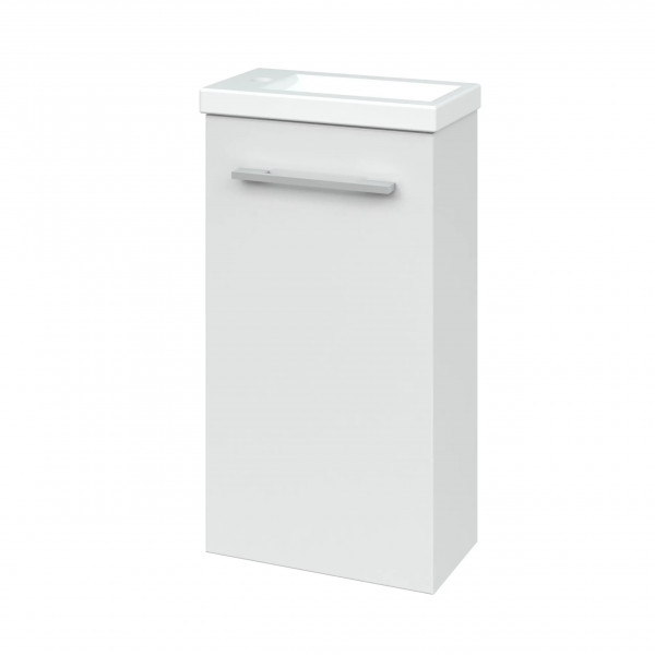 Тумба навісна з умив. Комо 40 (біла) 700 Лв