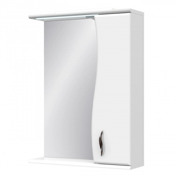 Дз.з св.з шкаф 55 роз, хвиля, біле, П