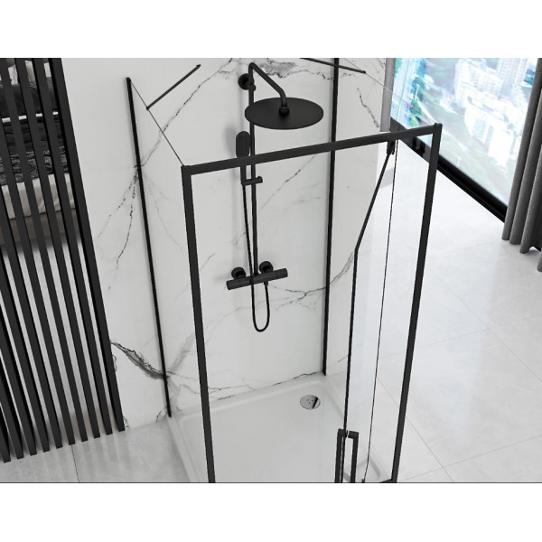 Душова кабіна REA RAPID SWING 70х90 BLACK