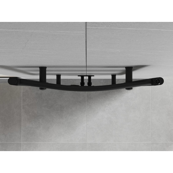 Сушка для рушників MEXEN ARES 180х60 BLACK водяна