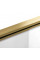 Шторка для ванни REA AGAT-2 100 BRUSHED GOLD складана
