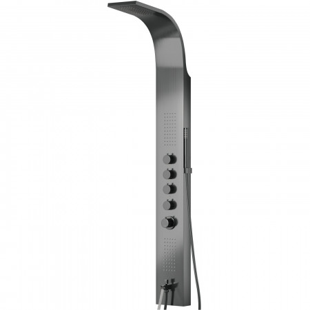 Душова панель CORSAN SAMSARA GRAPHITE GunMetal з виливом
