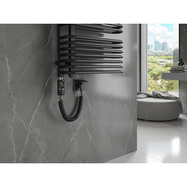 Сушка для рушників MEXEN AMOR 100х50 BLACK 900W електричний
