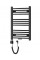 Сушка для рушників MEXEN ARES 70х50 BLACK 300W електричний 2.0
