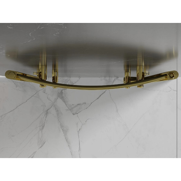 Сушка для рушників MEXEN HELIOS 180х60 GOLD водяна