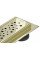 Трап для душу MEXEN FLAT 70 M12 GOLD 360 ° золотий