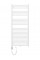 Сушка для рушників MEXEN PLUTON 145х60 WHITE 900W електричний