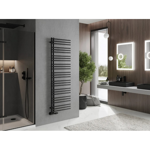 Сушка для рушників MEXEN NEPTUN 160х50 BLACK водяна