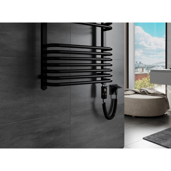Сушка для рушників MEXEN APOLLO 86х55 BLACK 600W електричний