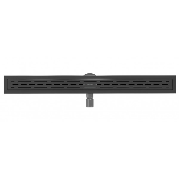 Трап для душу MEXEN FLAT 90 M01 BLACK 360° чорний