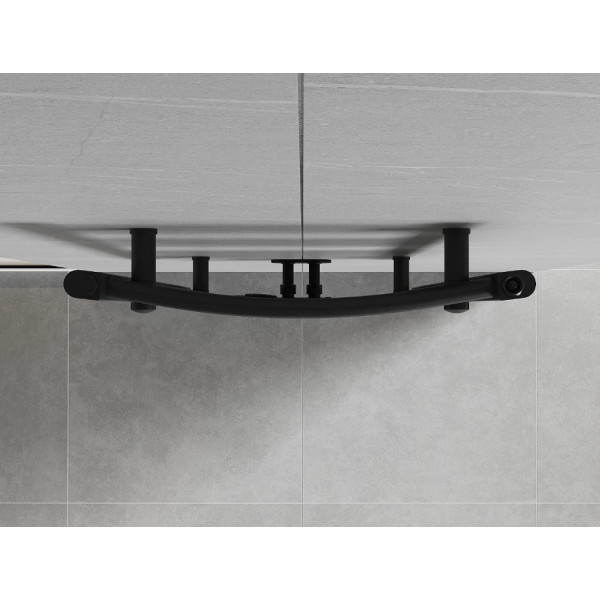 Сушка для рушників MEXEN ARES 120х50 BLACK водяна