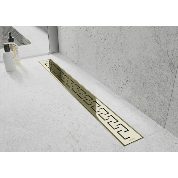 Трап для душу MEXEN FLAT 50 M15 GOLD золотий