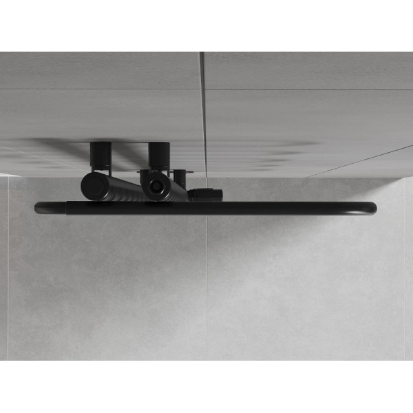 Сушка для рушників MEXEN KISO 125х50 BLACK водяна