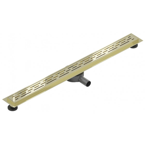 Трап для душу MEXEN FLAT 80 M01 GOLD 360 ° золотий